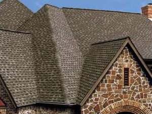 Image of A House Roof Asphalt Shade Using Asphalt Roof Material