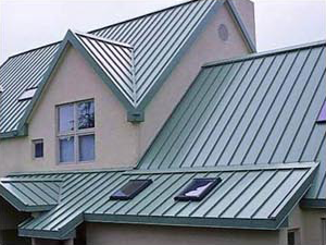 Image of A Storey-House Roof Using Architectural Metal Roof Material